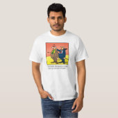 Grappig boogschieten Humor T-shirt (Voorkant volledig)