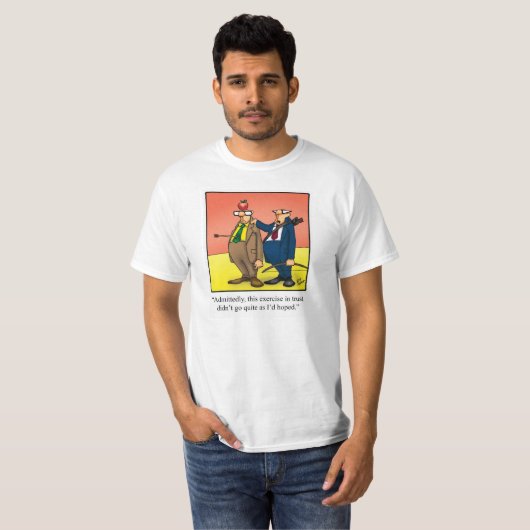 Grappig boogschieten Humor T-shirt (Voorkant volledig)