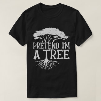 Grappig Boom Grapje T-shirt voor Stille Mensen
