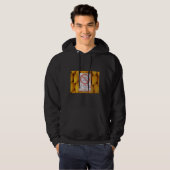 Grappig bord 'Mango niet aanraken' Hoodie (Voorkant volledig)