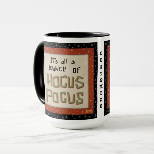 Grappig bos van Hocus Pocus Quote  Mok (Voorkant links)