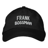 Grappig BOSS Bossman Pet met aangepaste naam V17 (Voorkant)