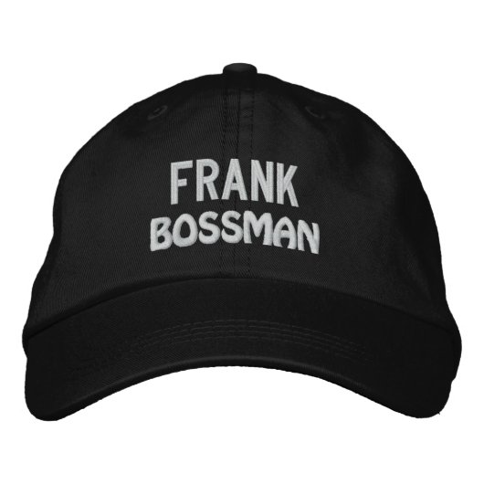 Grappig BOSS Bossman Pet met aangepaste naam V17 (Voorkant)