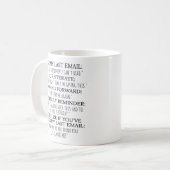 Grappig Boss Manager Corporate E-mail Gift Sassy W Koffiemok (Voorkant links)