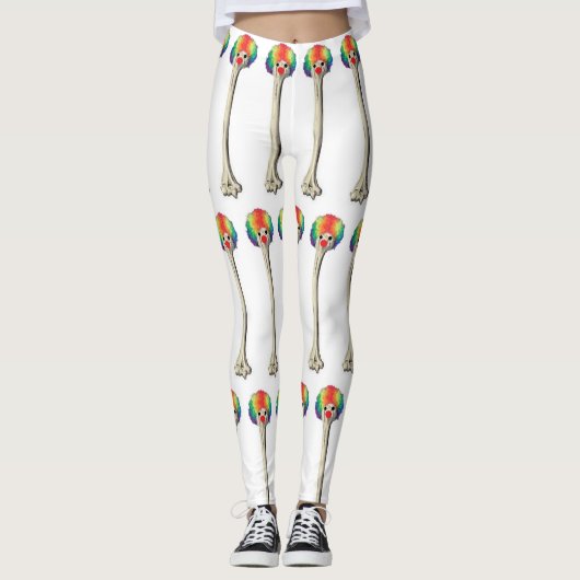 Grappig Bot Broek Leggings (Voorkant)