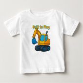 Grappig Bouw T-shirt voor Jongens & Meisjes (Voorkant)