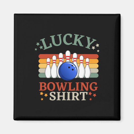 Grappig bowlen, dit is mijn bowlingteam magneet (Voorkant)