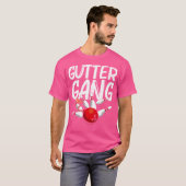 Grappig Bowlen voor Cool Gutter Gang Bowlers T-shirt (Voorkant volledig)