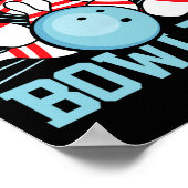 Grappig bowlen vraag me over bowlen poster (Hoek)