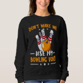 Grappig Bowling Bowling Team Bowling Stem Strike B Trui (Voorkant)