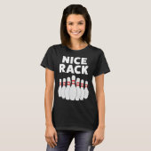 Grappig Bowling cadeau Shirt voor mannen of papa l (Voorkant volledig)