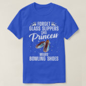 Grappig Bowling-design voor dames en meisjes in Bo T-shirt (Design voorkant)