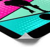 Grappig Bowling Gezegde Bowling Queen Vrouwen Bowl Poster (Hoek)