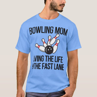 Grappig Bowling mama Bowling Player mam van een Bo T-shirt