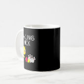 Grappig Bowling ontwerp voor meisjes vrouwen Bowle Koffiemok (Voorkant links)