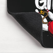 Grappig Bowling ontwerp voor meisjes vrouwen Bowle Muismat (Hoek)