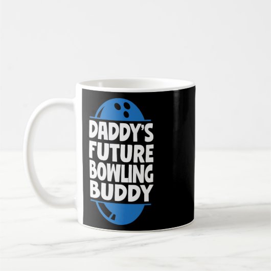 Grappig Bowling Peuter Daddy's Future Bowling Budd Koffiemok (Links)