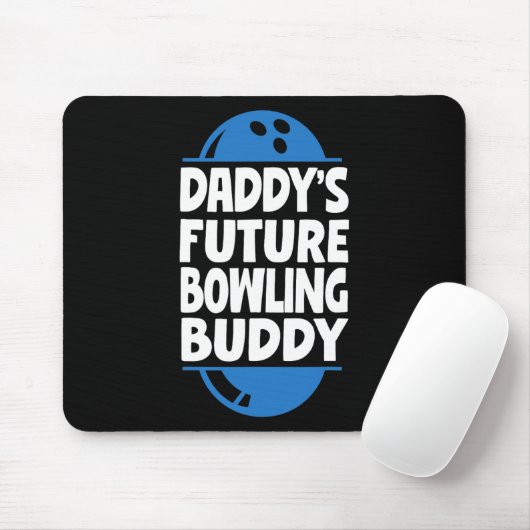 Grappig Bowling Peuter Daddy's Future Bowling Budd Muismat (Met muis)