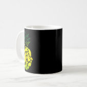 Grappig Bowling Pineapple Koffiemok (Voorkant links)