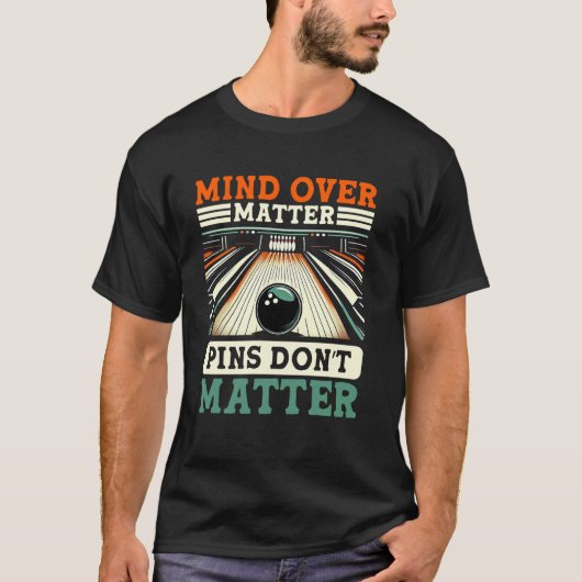 Grappig Bowling T-shirt (Voorkant)