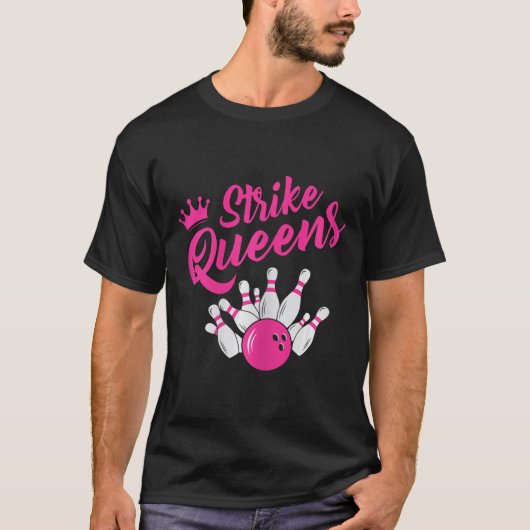 Grappig Bowling T-shirt Bowling Team Sport Gift St (Voorkant)