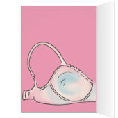 Grappig Bra Gedicht Blank Kaart (Binnen (Links))