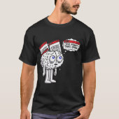 Grappig Brain Overload T-Shirt (Voorkant)