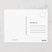 Grappig  brein "Ik wou dat iedereen er een had" Briefkaart (Achterkant)