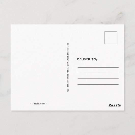 Grappig  brein "Ik wou dat iedereen er een had" Briefkaart (Achterkant)