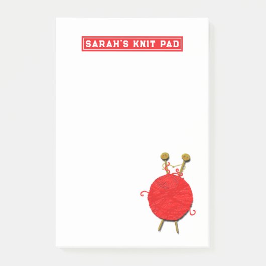 Grappig breiwerk post-it® notes (Voorkant)