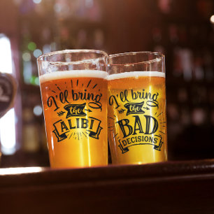 Grappig brengt de slechte beslissingen glas