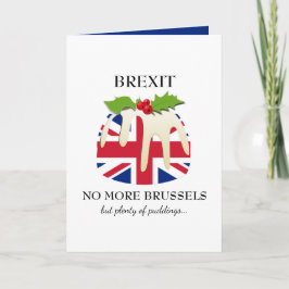 Grappig | BREXIT Brussel | Kerstmis Feestdagen Kaart