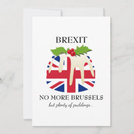 grappig | BREXIT | Christmas Feestdagenkaart