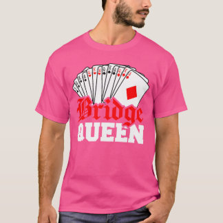 Grappig Bridge kaartspel cadeau liefhebber Bridge T-shirt