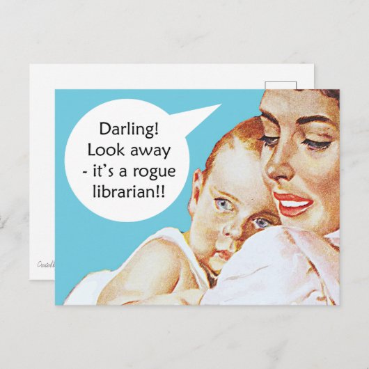  grappig briefkaart (Voorkant / Achterkant)