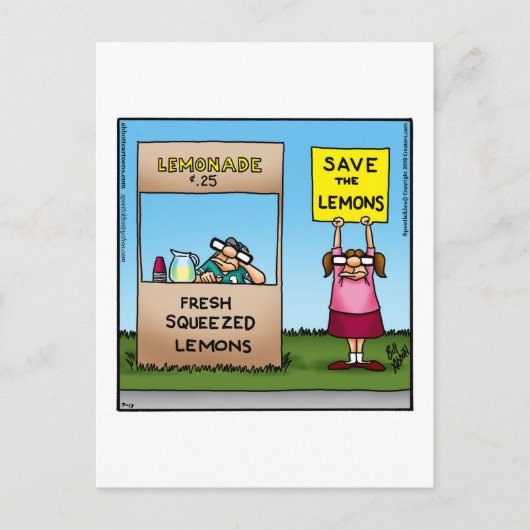 Grappig Briefkaart gewoon omdat (Voorkant)