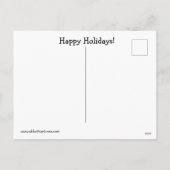 Grappig Briefkaart met kerstHumor (Achterkant)