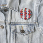Grappig Brits Accent Ronde Button 5,7 Cm (In situ)