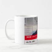 Grappig Brits Brits 50ste verjaardag Fake News Gif Koffiemok (Links)