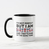 Grappig Brits Mok (Links)