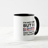 Grappig Brits Mok (Voorkant rechts)