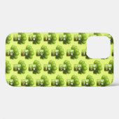 Grappig Broccoli Groene Cartoon Patroon Vegetarisc Case-Mate iPhone Case (Achterkant (horizontaal))