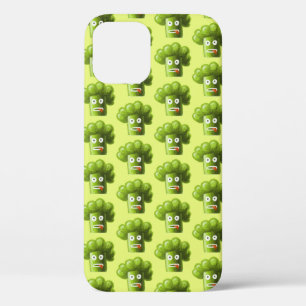 Grappig Broccoli Groene Cartoon Patroon Vegetarisc Case-Mate iPhone Case