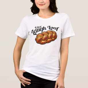 Grappig brood citaat t-shirt ontwerp