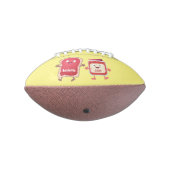 Grappig brood- en tekenfilmfiguren american football (Gedraaid 270)