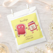 Grappig brood- en tekenfilmfiguren bedankzakje (Geknipt)
