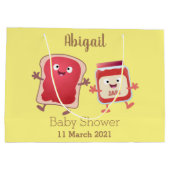 Grappig brood- en tekenfilmfiguren groot cadeauzakje (Achterkant)