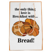 Grappig brood-ontbijt medium cadeauzakje (Achterkant)
