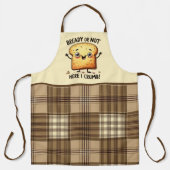 Grappig brood woordkunst keuken plezier schort (Voorkant)