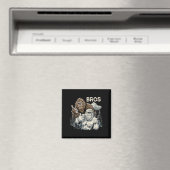 Grappig Bros Bigfoot en Yeti Brothers Sasquatch on Magneet (Insitu (Vaatwasser))